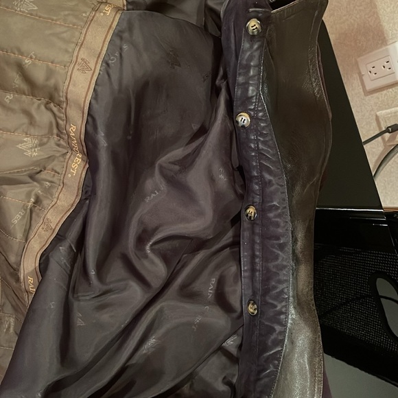 Man’s jacket fall/winter. Rainforest. XXL.  Brown leather color . - Picture 7 of 7